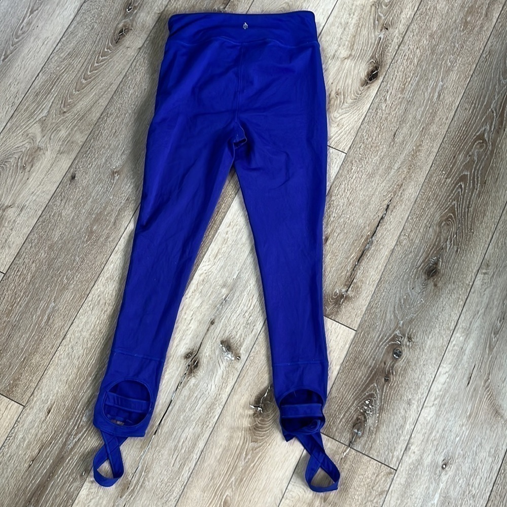 Free People Movement Synergy Yoga Leggings Blue - Picture 9 of 14